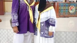 Almarhum H. Rudi Susanto bersama isteri