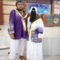 Almarhum H. Rudi Susanto bersama isteri