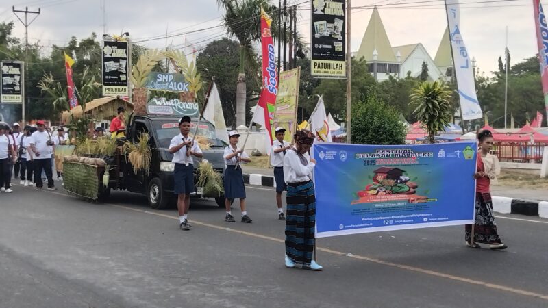 Foto pembukaan festival jelajah Maumere (17, September 2025) 