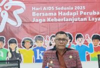 Wakil Bupati Sikka yang juga sebagai Ketua KPAD Sikka, Simon Subandi Supriadi. 