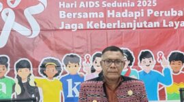 Wakil Bupati Sikka yang juga sebagai Ketua KPAD Sikka, Simon Subandi Supriadi. 