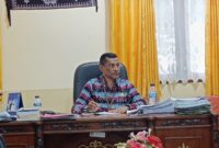 Kepala Dinas Pemberdayaan Masyarakat Desa (PMD) Kabupaten Sikka, Lambertus Sol Keytimu. 