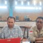 Direktur PT. Krisrama (kedua dari kiri). RD. Ephivanus Nale Rimo, SH., MH. , didampingi Tim Kuasa Hukum PT. Krisrama; Marianus Reynaldy Laka, SH., MH., Vitalis Badar, SH dan Dominikus Tukan, SH.