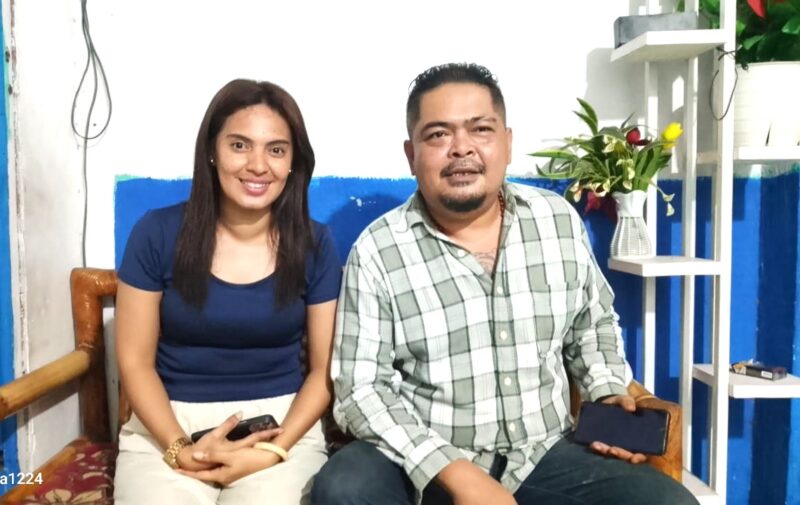 Elisabeth Erin didampingi Kuasa Hukum, Rio Lameng ,SH..