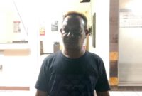 Perwakilan keluarga korban, Fabianus. 