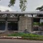Bangunan Koperasi Merah Putih Kelurahan Wuring dalam proses penyelesaian.
