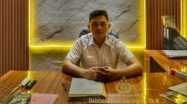 Kasat Reskrim Polres Sikka, Iptu Reinhard Dinosius Siga.