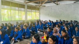 Peserta LDK Prodi Adminkes Universitas Muhammadiyah Maumere 