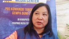 Plt. Sekretaris Daerah Kabupaten Sikka sekaligus Ketua Satgas Penanganan Bencana Kabupaten Sikka, Margaretha Movaldes da Maga Bapa