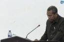 Keterangan foto: tangkapan layar video live streaming Tribun Flores rapat paripurna DPRD Sikka.