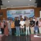 Keterangan foto:pose bersama peserta sosialisasi MLT BPJS Ketenagakerjaan di aula Hotel Silvya Maumere, Jumat (9/10/2026) siang.