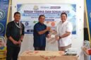 Dari Kiri ke Kanan: Direktur Politeknik Cristo Re, RD. Yakobus Dionisius Migo, Ketua Yayasan Cristo Re Keuskupan Maumere, RD Felicianus Dari, Chief Operating Officer PT. Indomobil Global Transportasi, Edy Napis