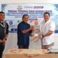 Dari Kiri ke Kanan: Direktur Politeknik Cristo Re, RD. Yakobus Dionisius Migo, Ketua Yayasan Cristo Re Keuskupan Maumere, RD Felicianus Dari, Chief Operating Officer PT. Indomobil Global Transportasi, Edy Napis