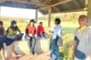 Pit Paji-saat mendapingi Tim UPTD PSB Dinas Pertanian Provinsi NTT melakukan uji petik lapangan. 