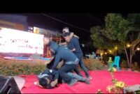 Aksi teatrikal Mahasiswa FH Unipa pada peringatan Sumpah Pemuda ke-98 di Universitas Nusa Nipa Maumere, Rabu, 28/10/2026